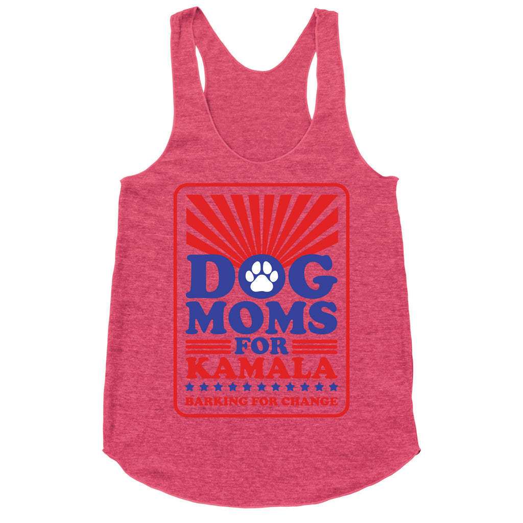 Dog Moms for Kamala Racerback Tank