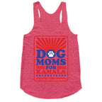 Dog Moms for Kamala Racerback Tank