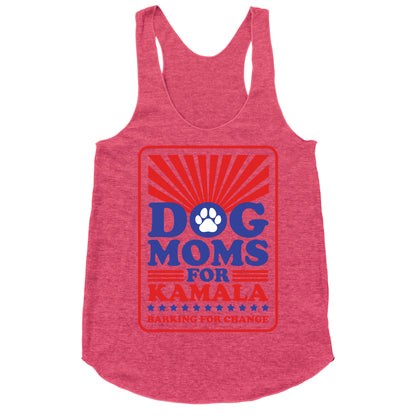 Dog Moms for Kamala Racerback Tank