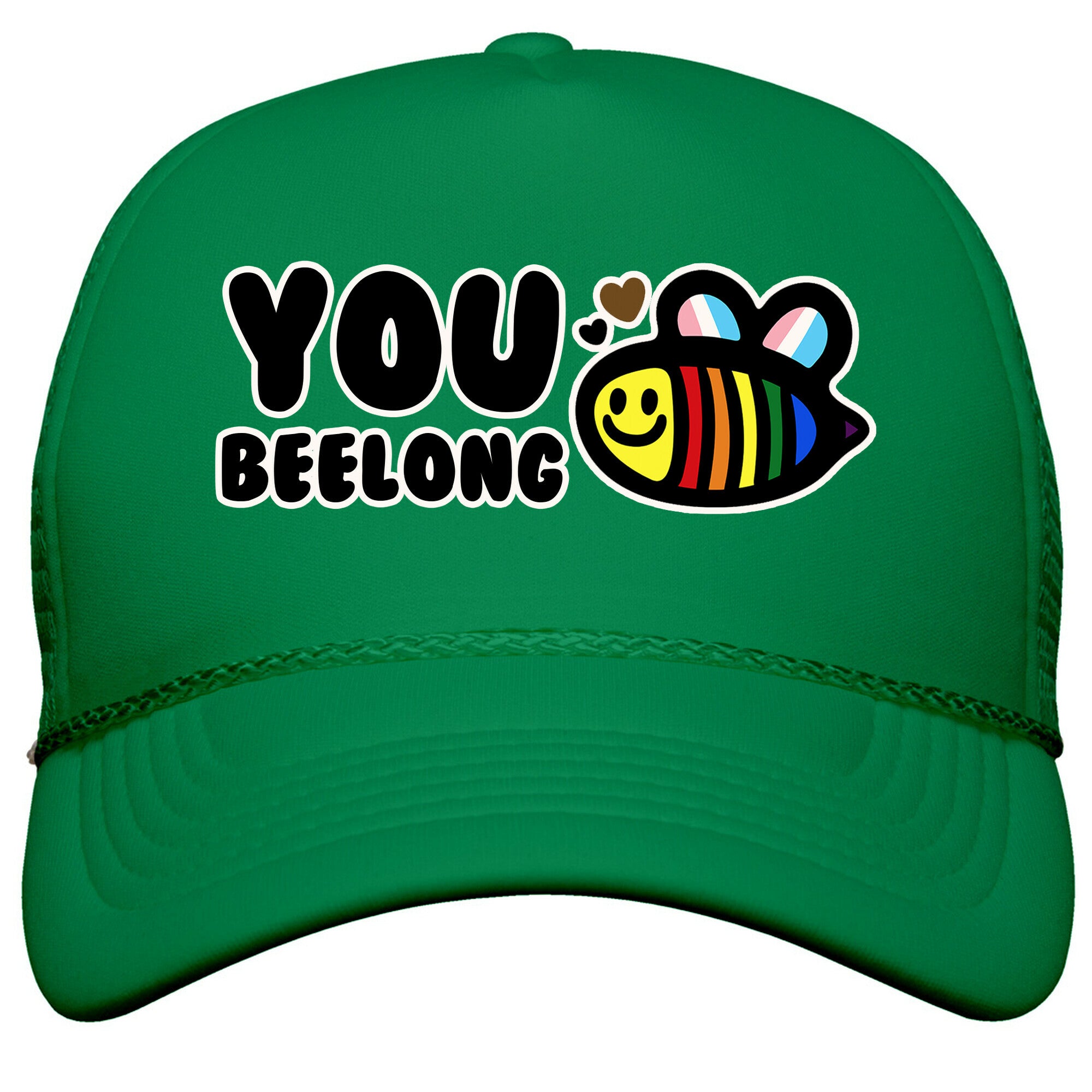You Beelong Gay Pride Snapback Trucker Hat