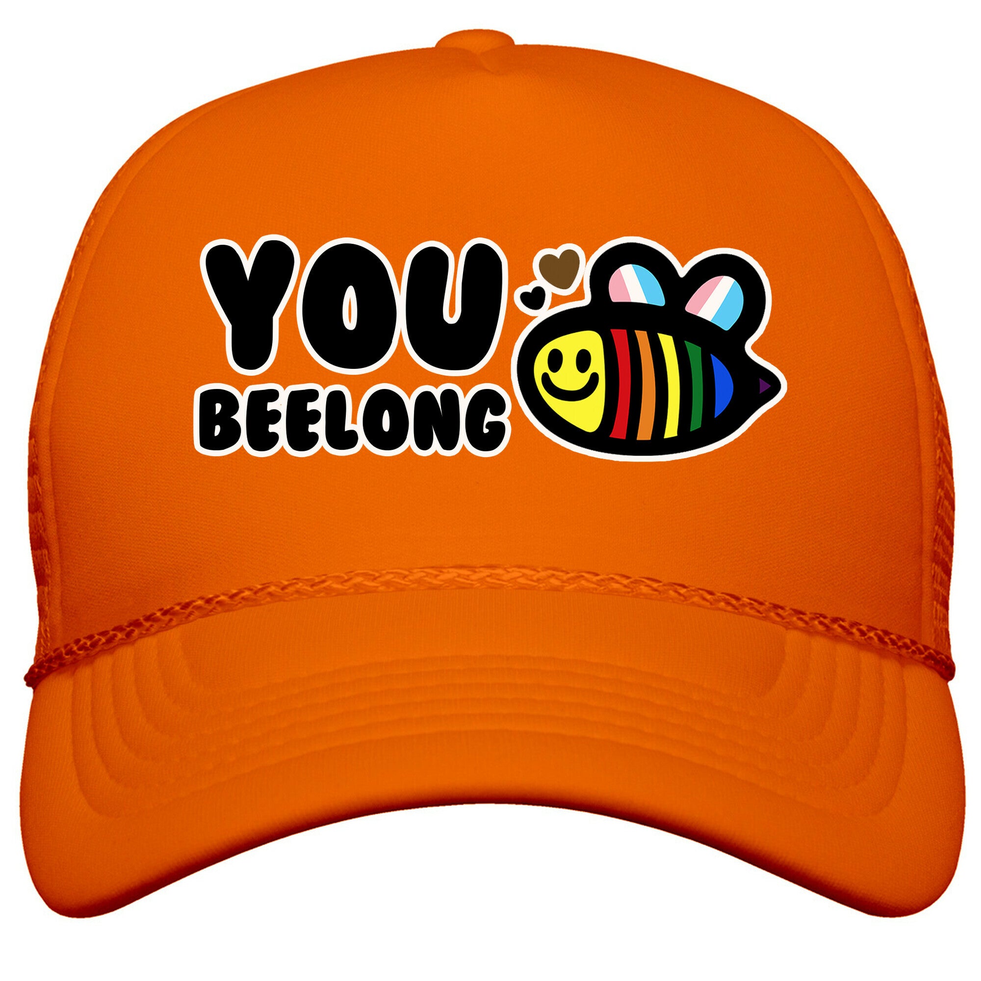 You Beelong Gay Pride Snapback Trucker Hat