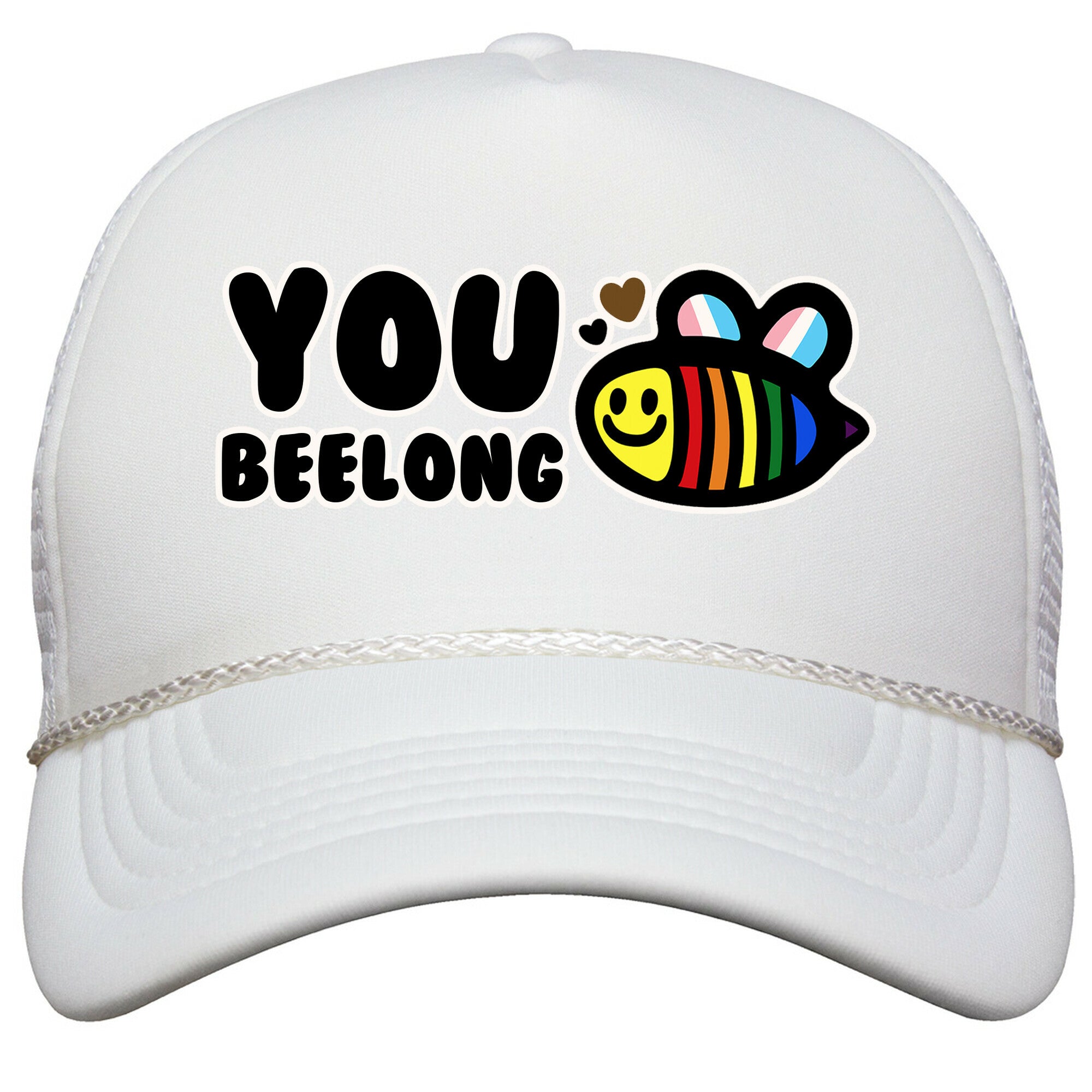 You Beelong Gay Pride Snapback Trucker Hat