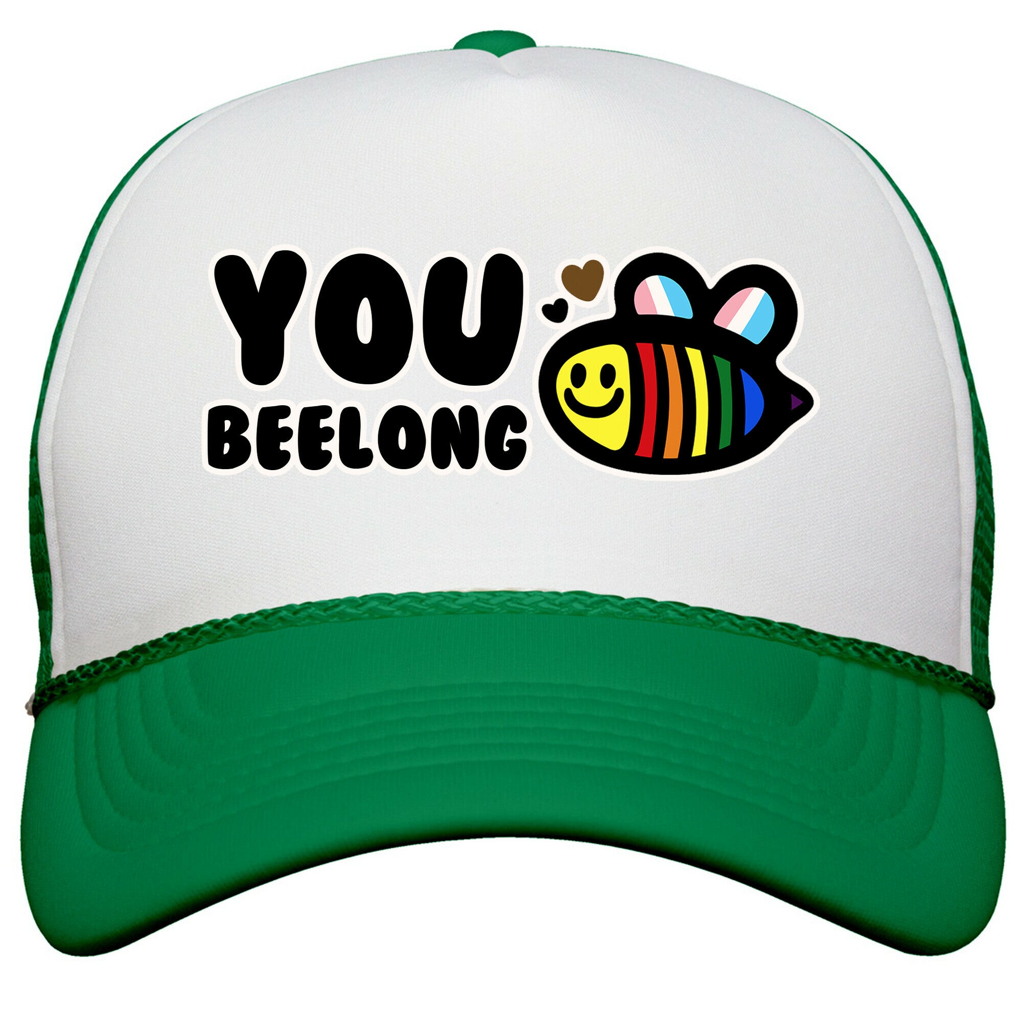 You Beelong Gay Pride Snapback Trucker Hat