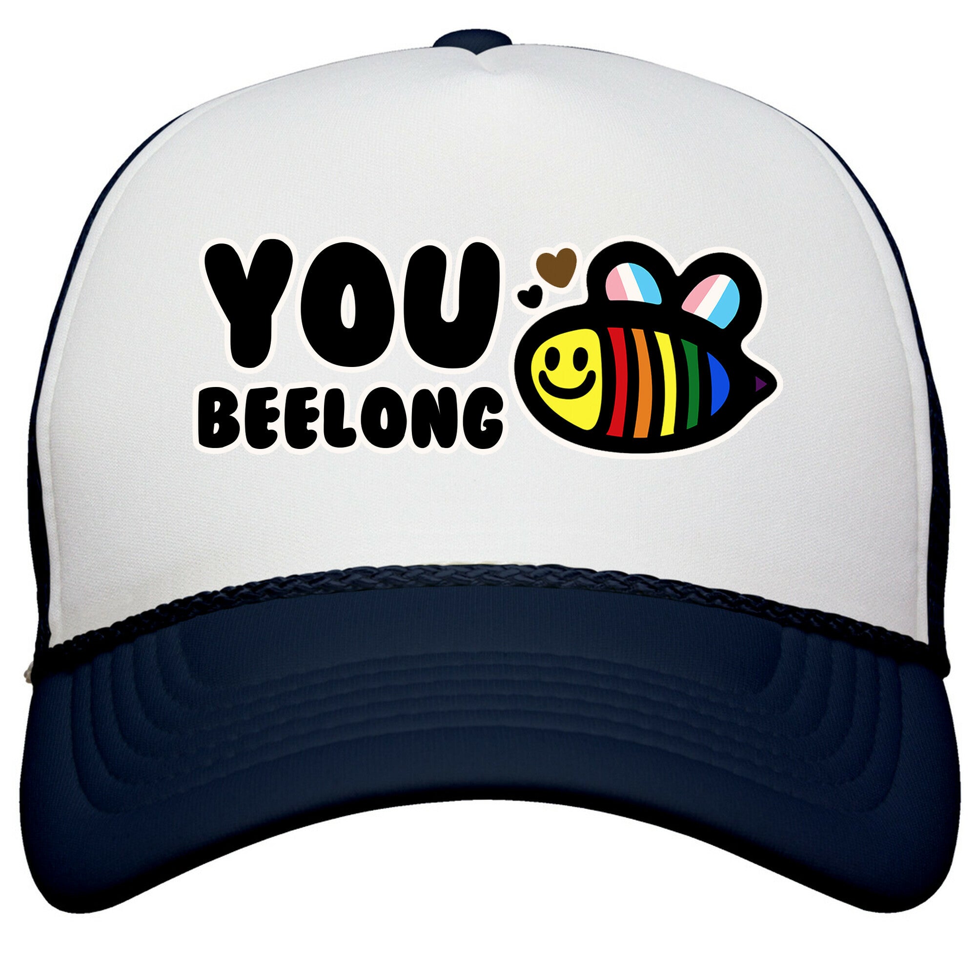You Beelong Gay Pride Snapback Trucker Hat