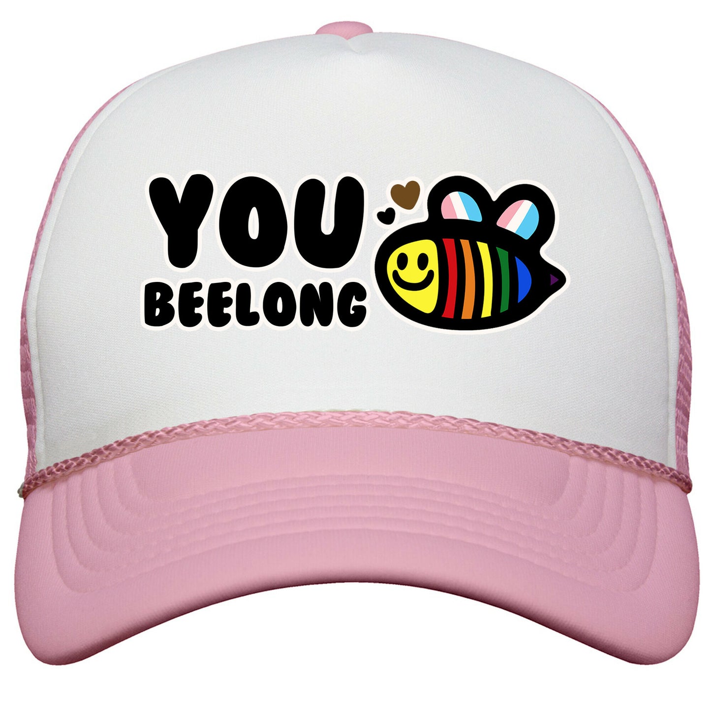 You Beelong Gay Pride Snapback Trucker Hat