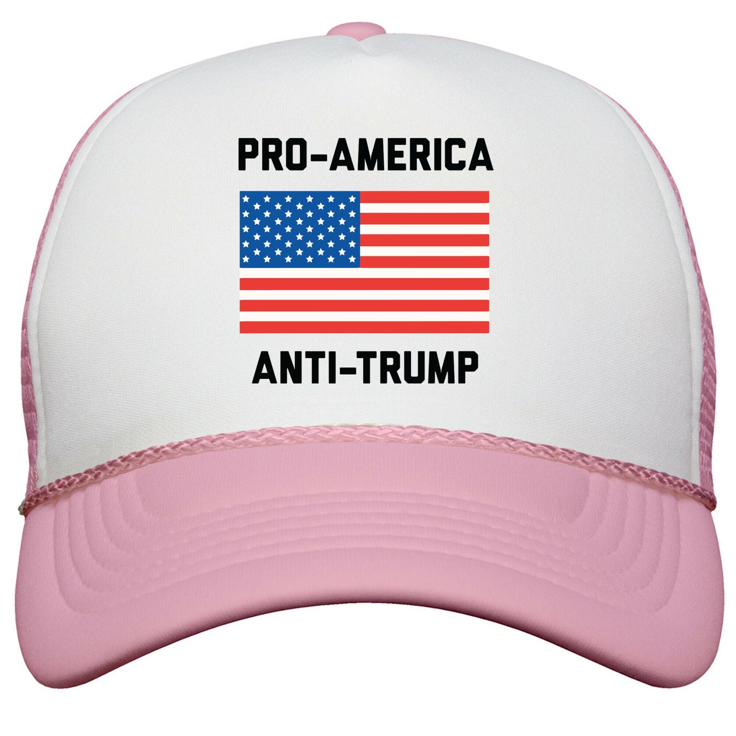 Pro-America Anti-Trump Snapback Trucker Hat