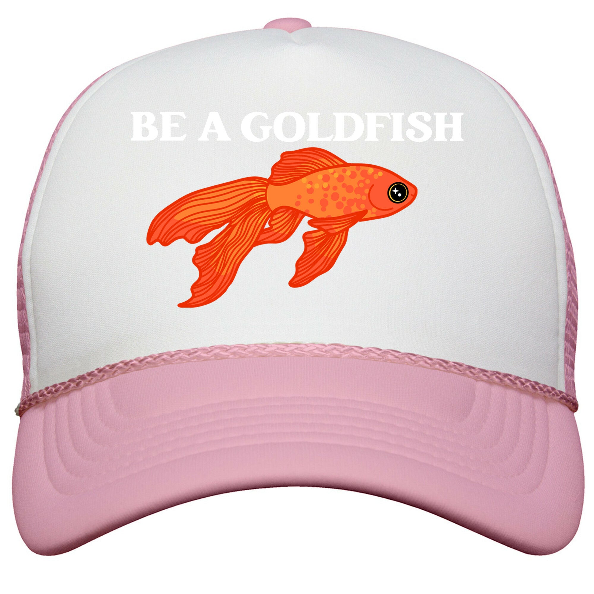 Be A Goldfish Snapback Trucker Hat