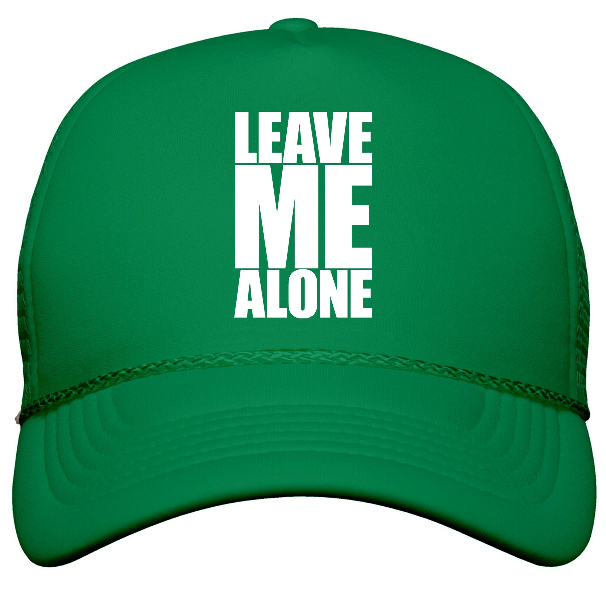 Leave Me Alone Snapback Trucker Hat