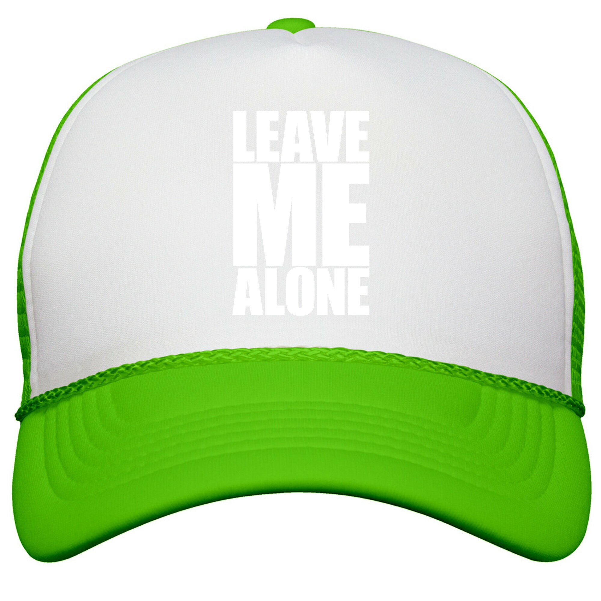 Leave Me Alone Snapback Trucker Hat