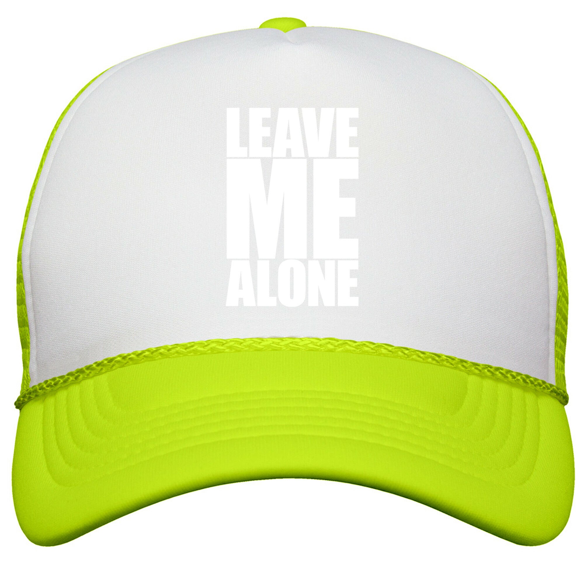 Leave Me Alone Snapback Trucker Hat
