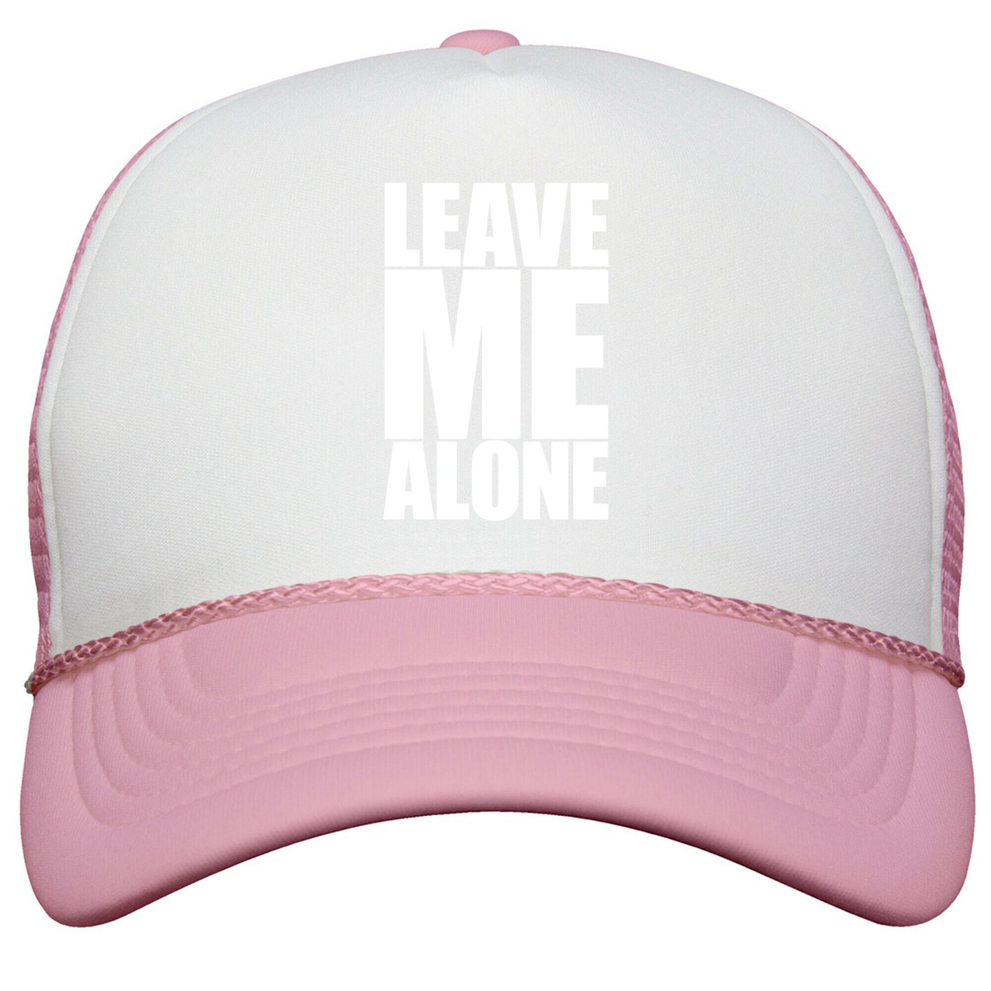 Leave Me Alone Snapback Trucker Hat