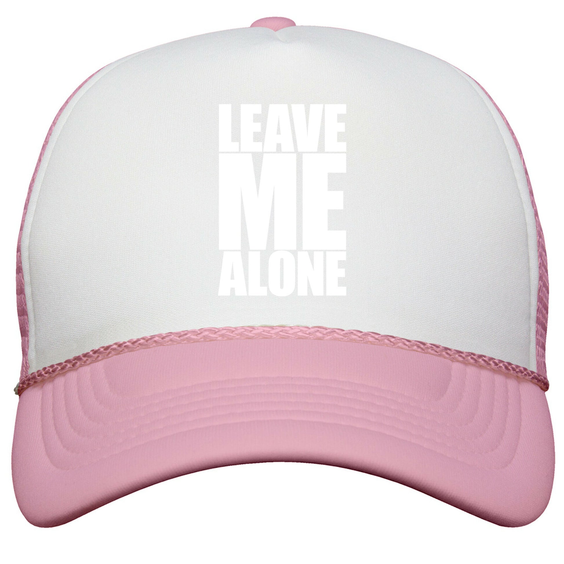 Leave Me Alone Snapback Trucker Hat