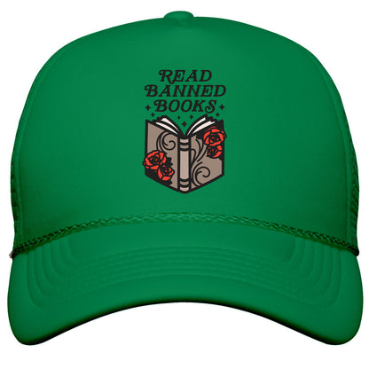 Read Banned Books Snapback Trucker Hat