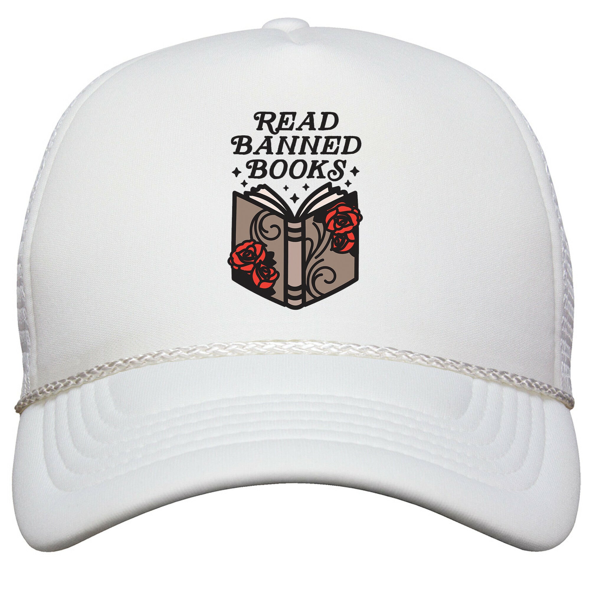 Read Banned Books Snapback Trucker Hat