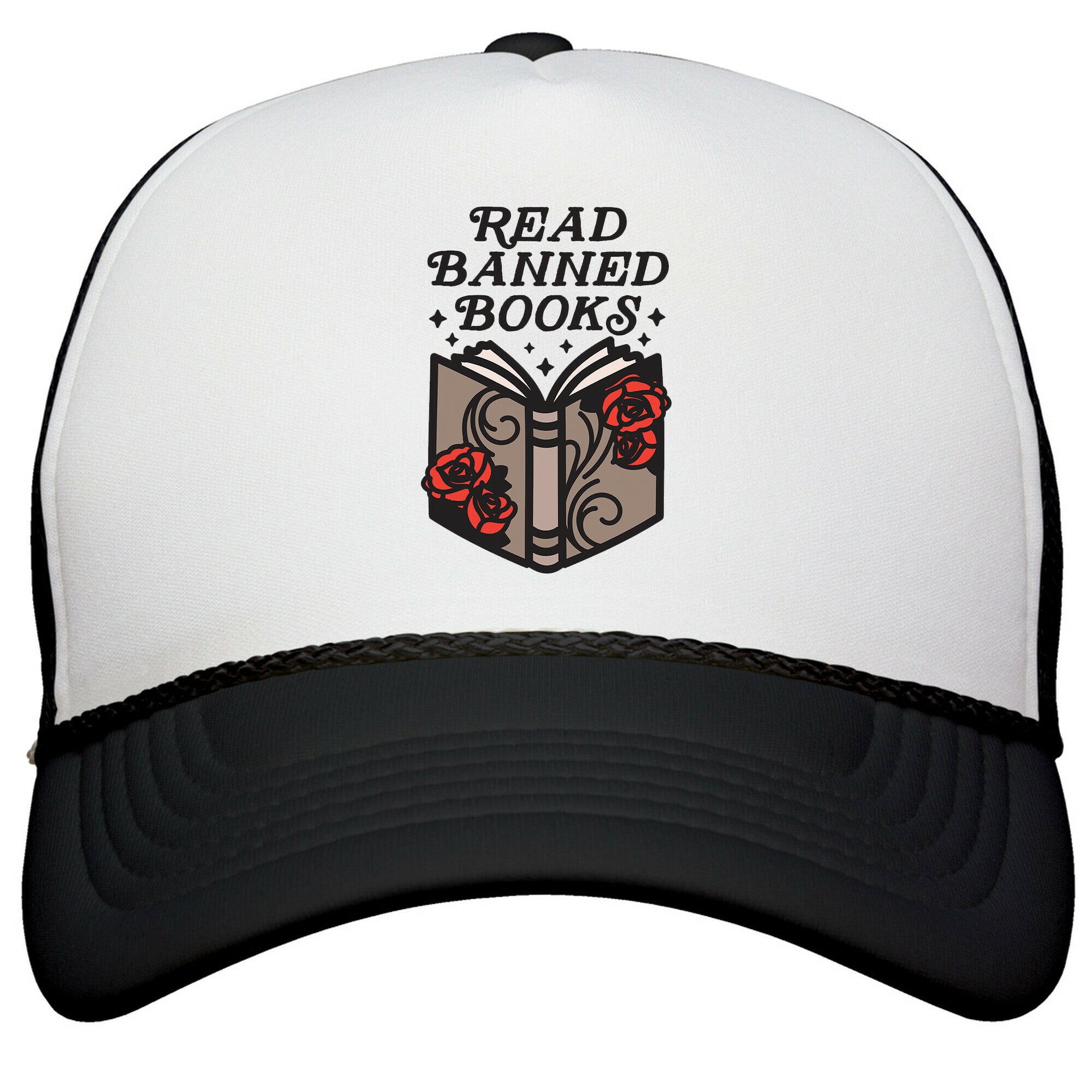 Read Banned Books Snapback Trucker Hat