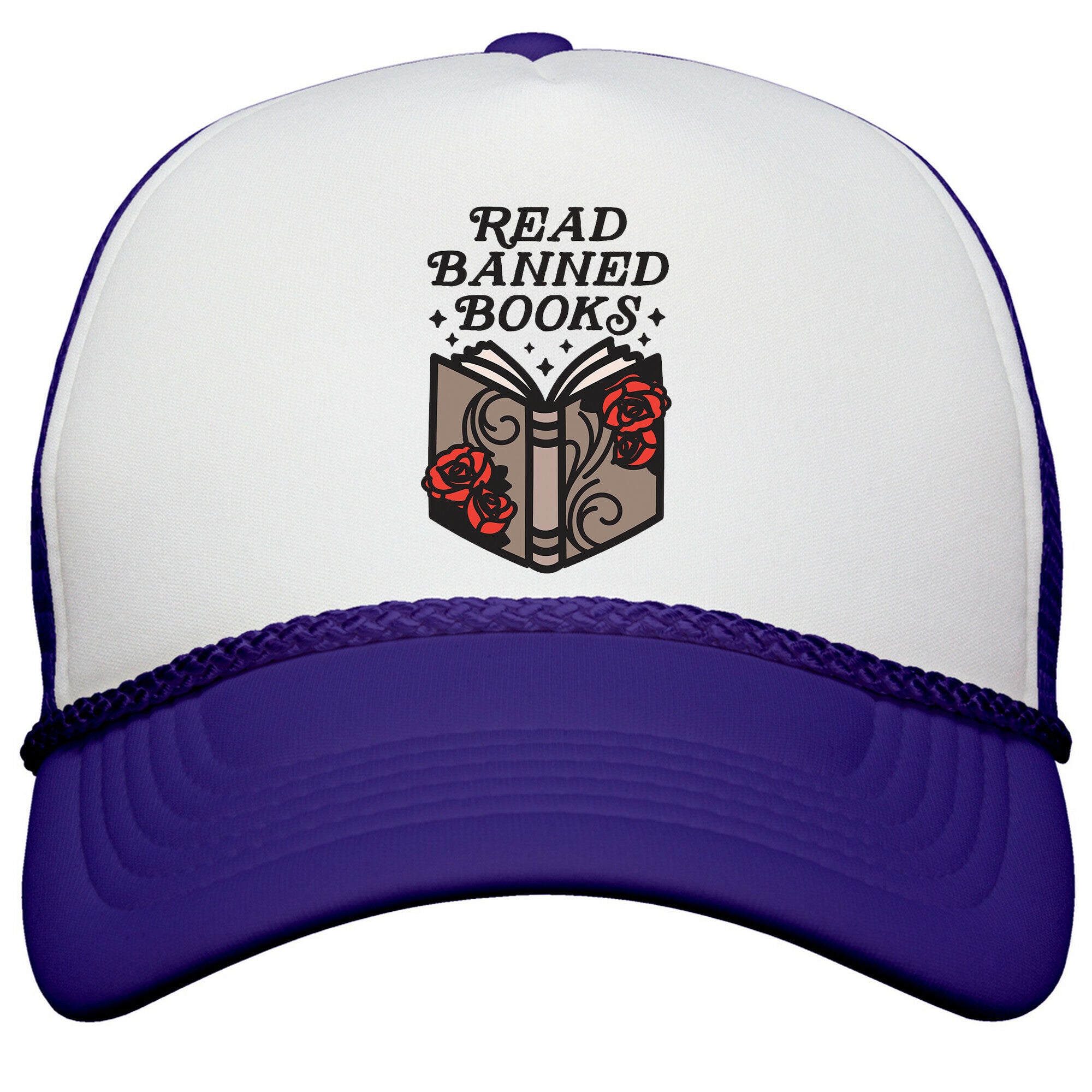 Read Banned Books Snapback Trucker Hat