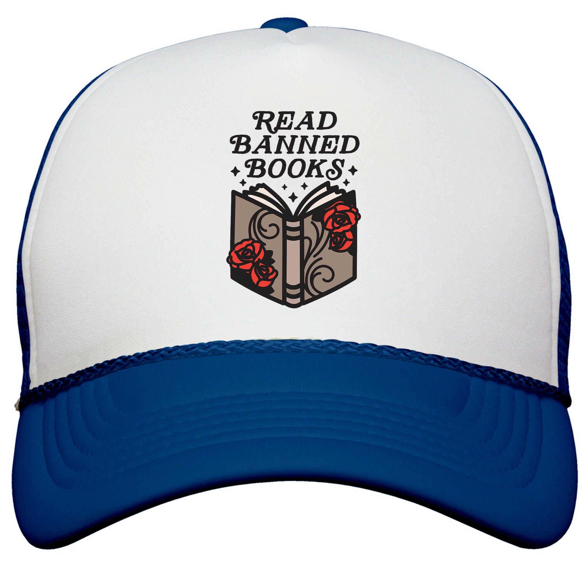 Read Banned Books Snapback Trucker Hat