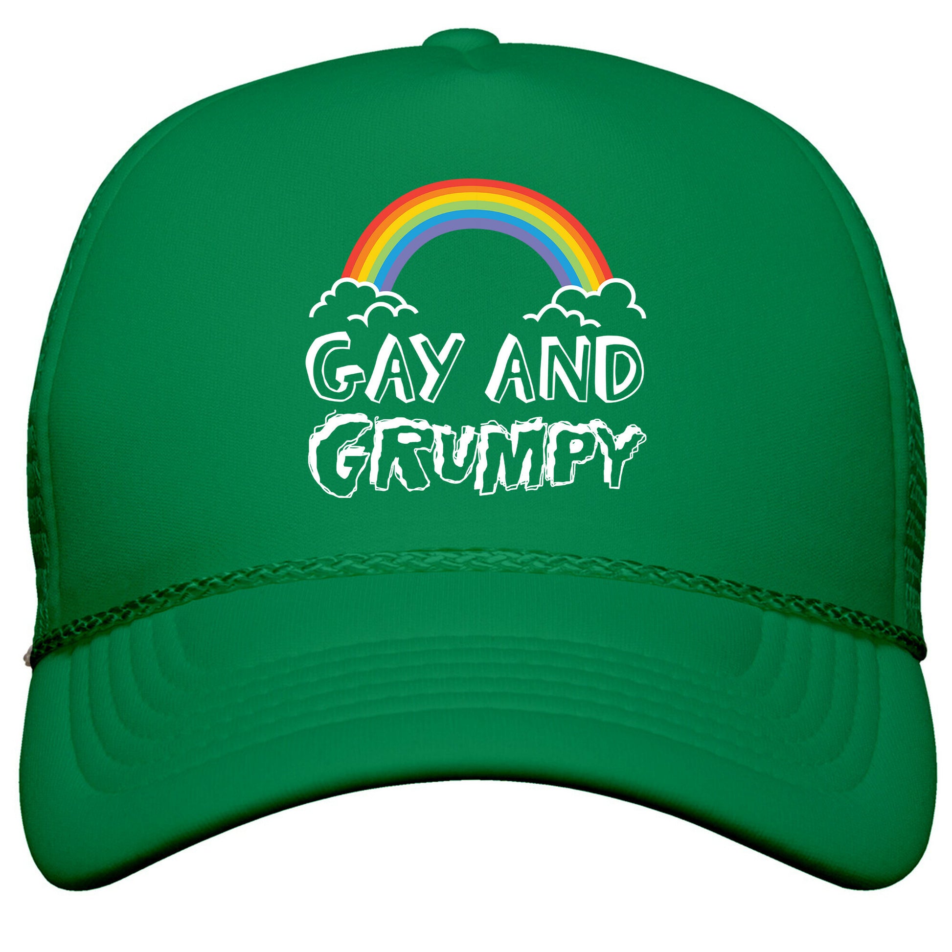 Gay And Grumpy Snapback Trucker Hat