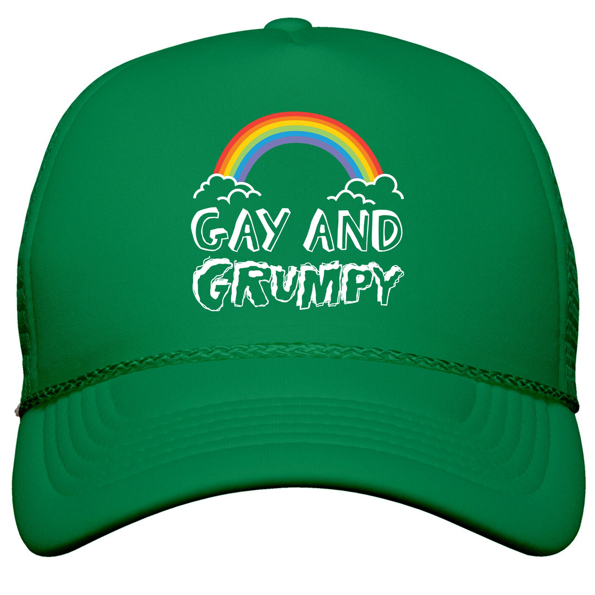 Gay And Grumpy Snapback Trucker Hat