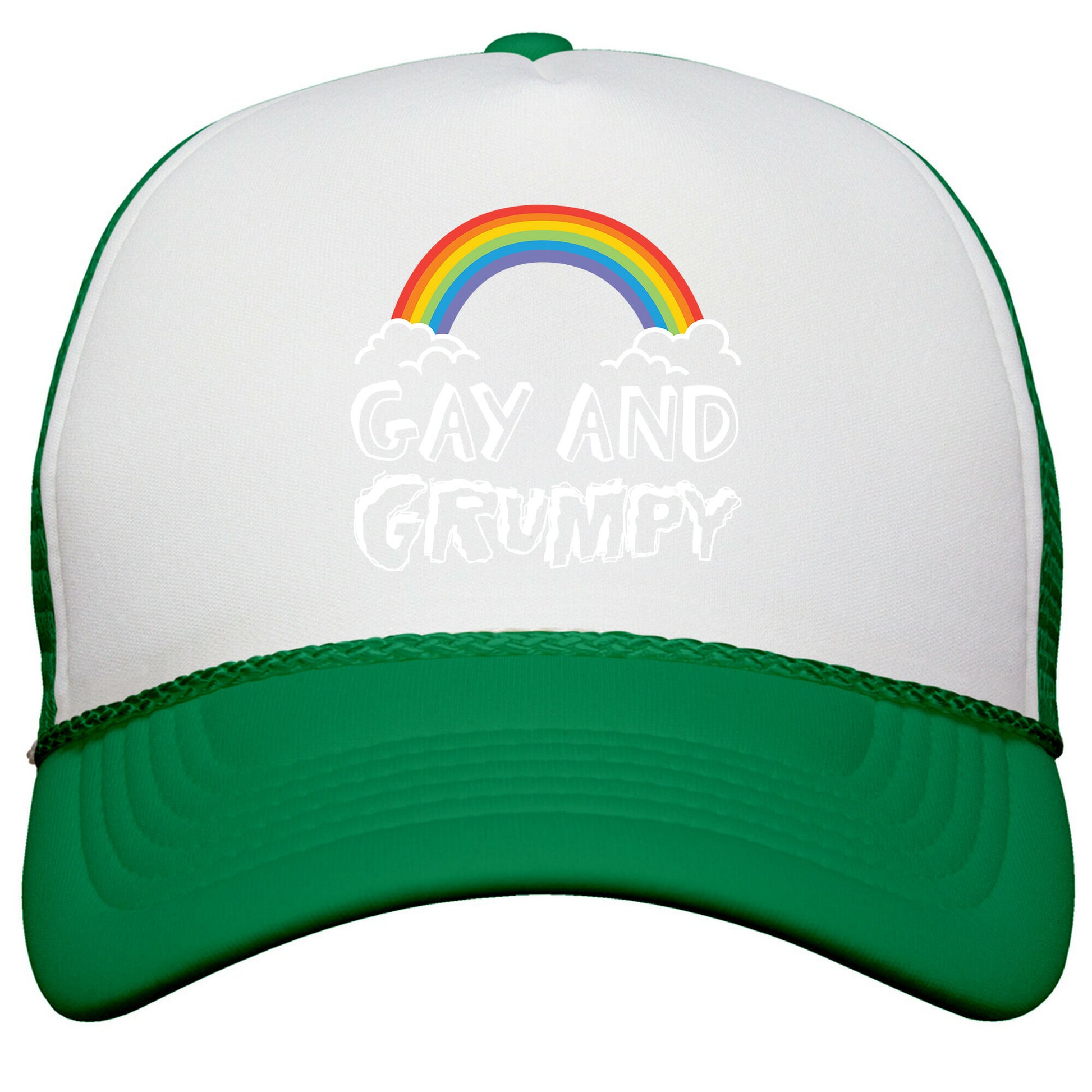 Gay And Grumpy Snapback Trucker Hat