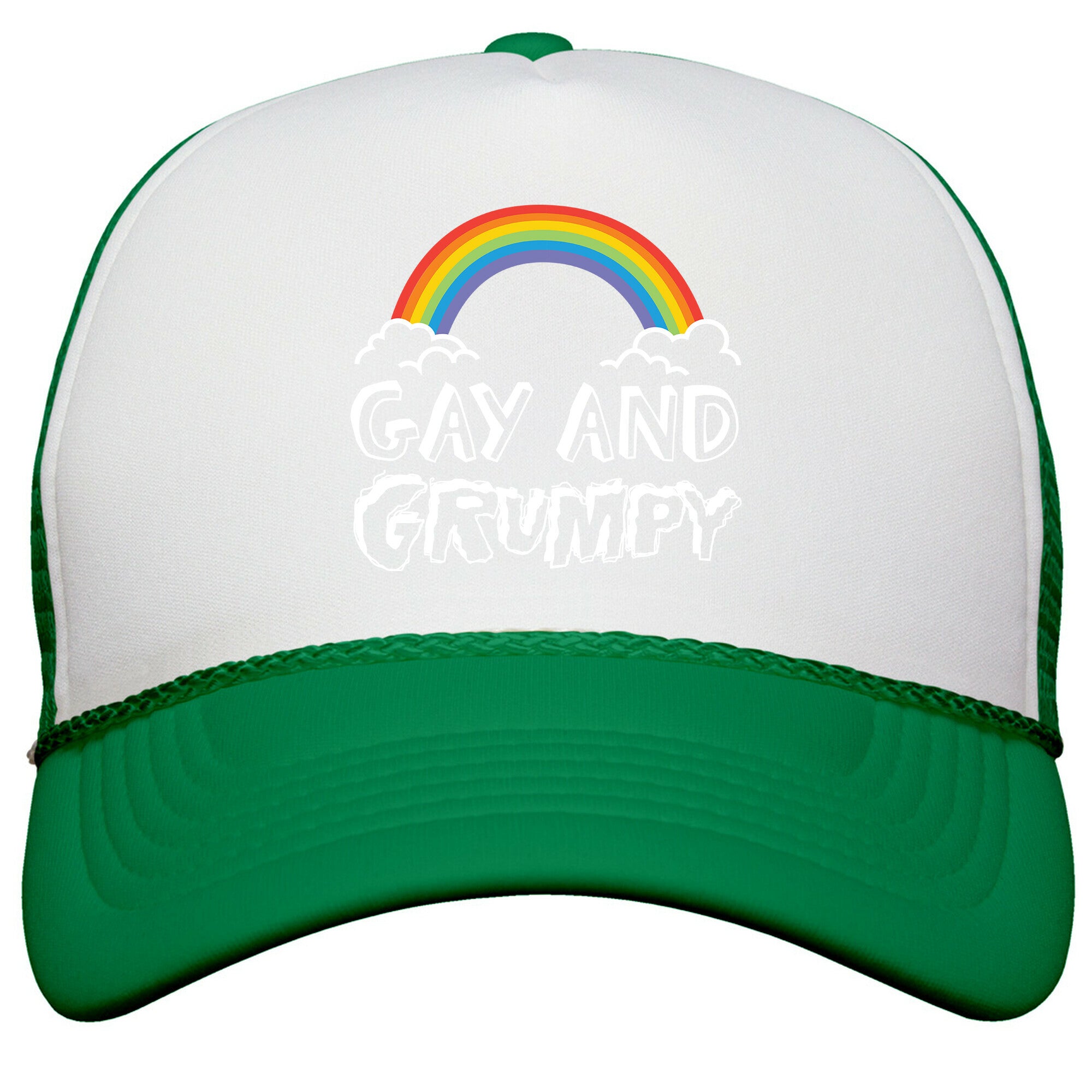 Gay And Grumpy Snapback Trucker Hat