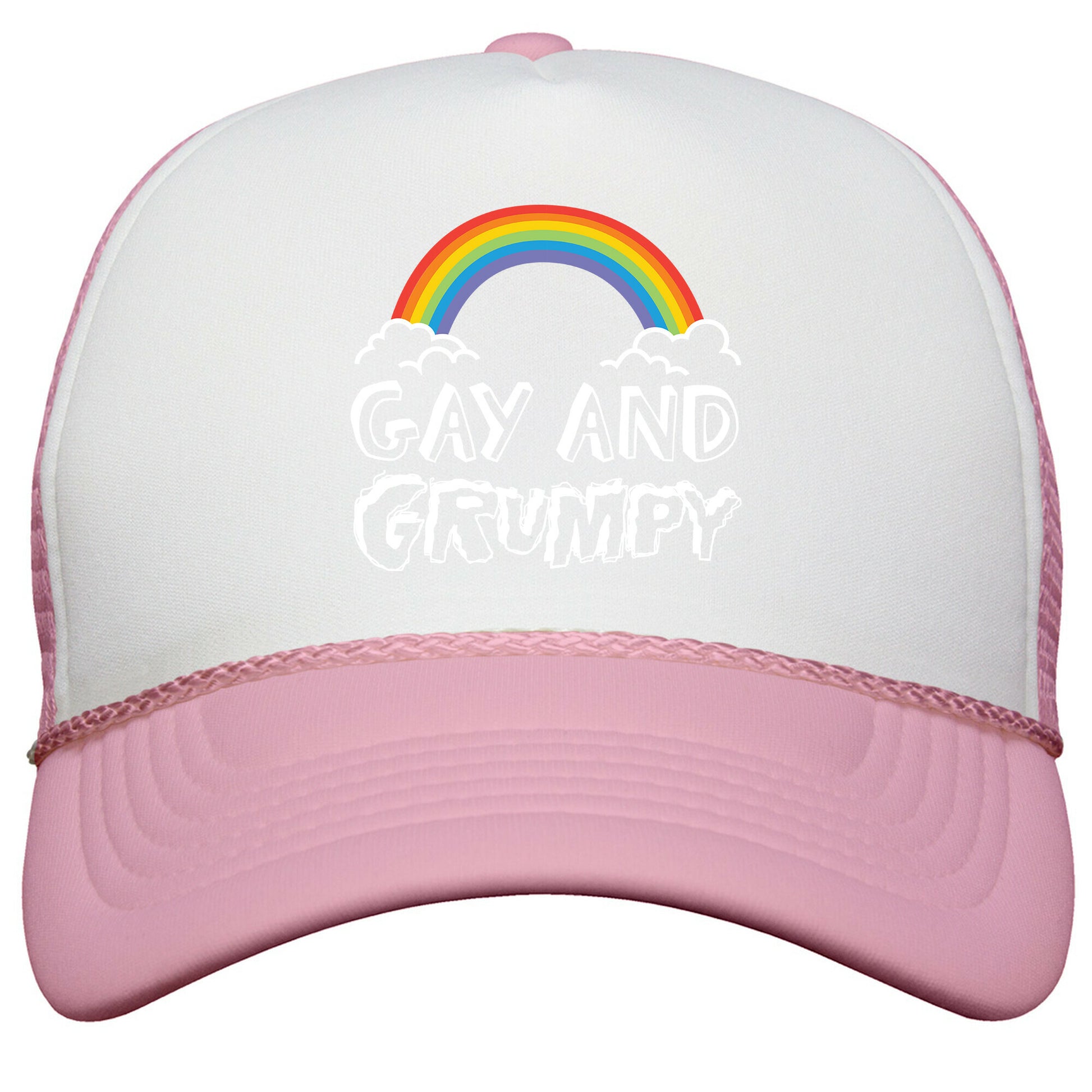 Gay And Grumpy Snapback Trucker Hat