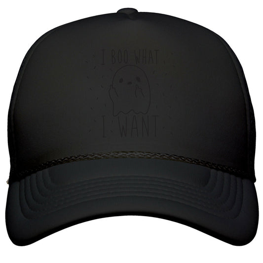 I Boo What I Want Snapback Trucker Hat