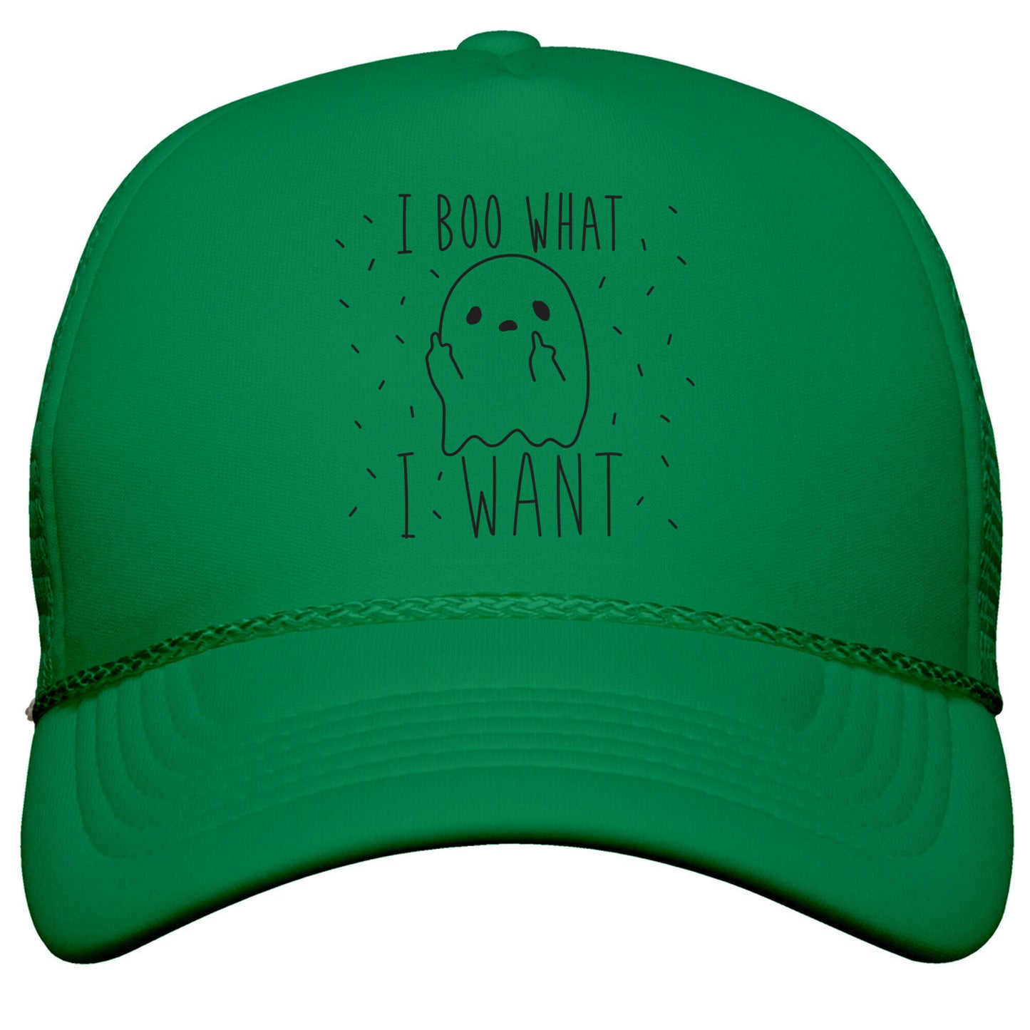 I Boo What I Want Snapback Trucker Hat