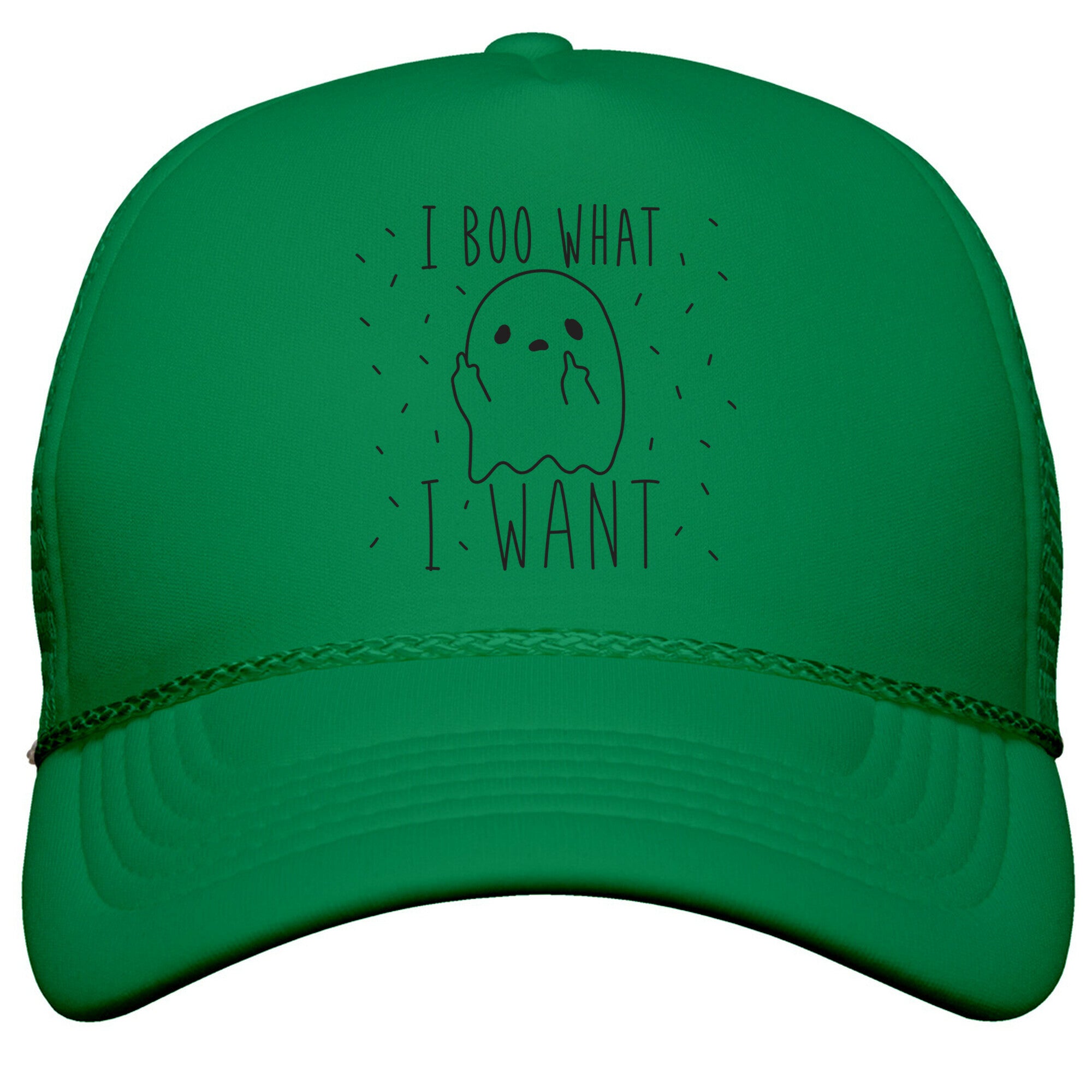 I Boo What I Want Snapback Trucker Hat