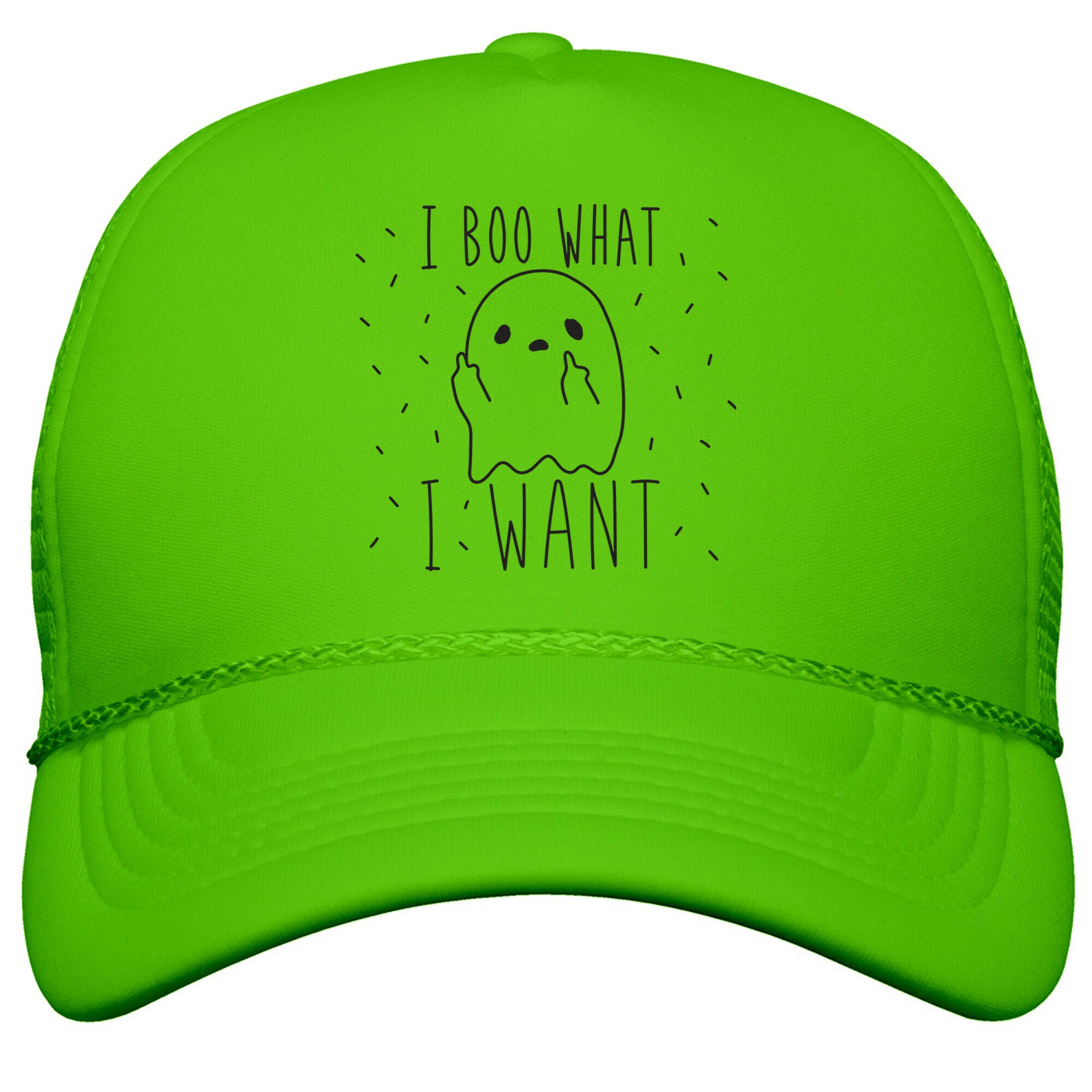 I Boo What I Want Snapback Trucker Hat