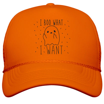 I Boo What I Want Snapback Trucker Hat