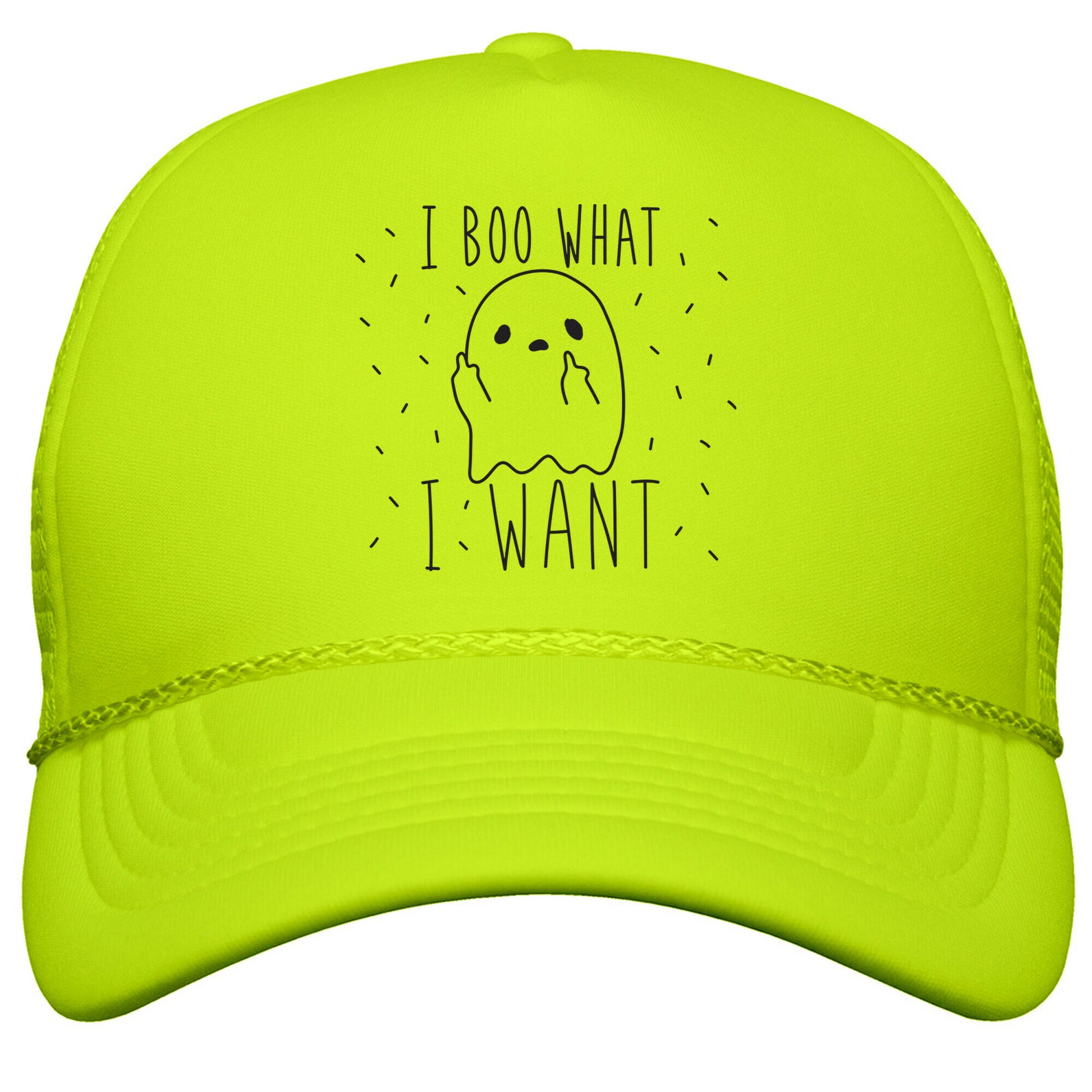 I Boo What I Want Snapback Trucker Hat