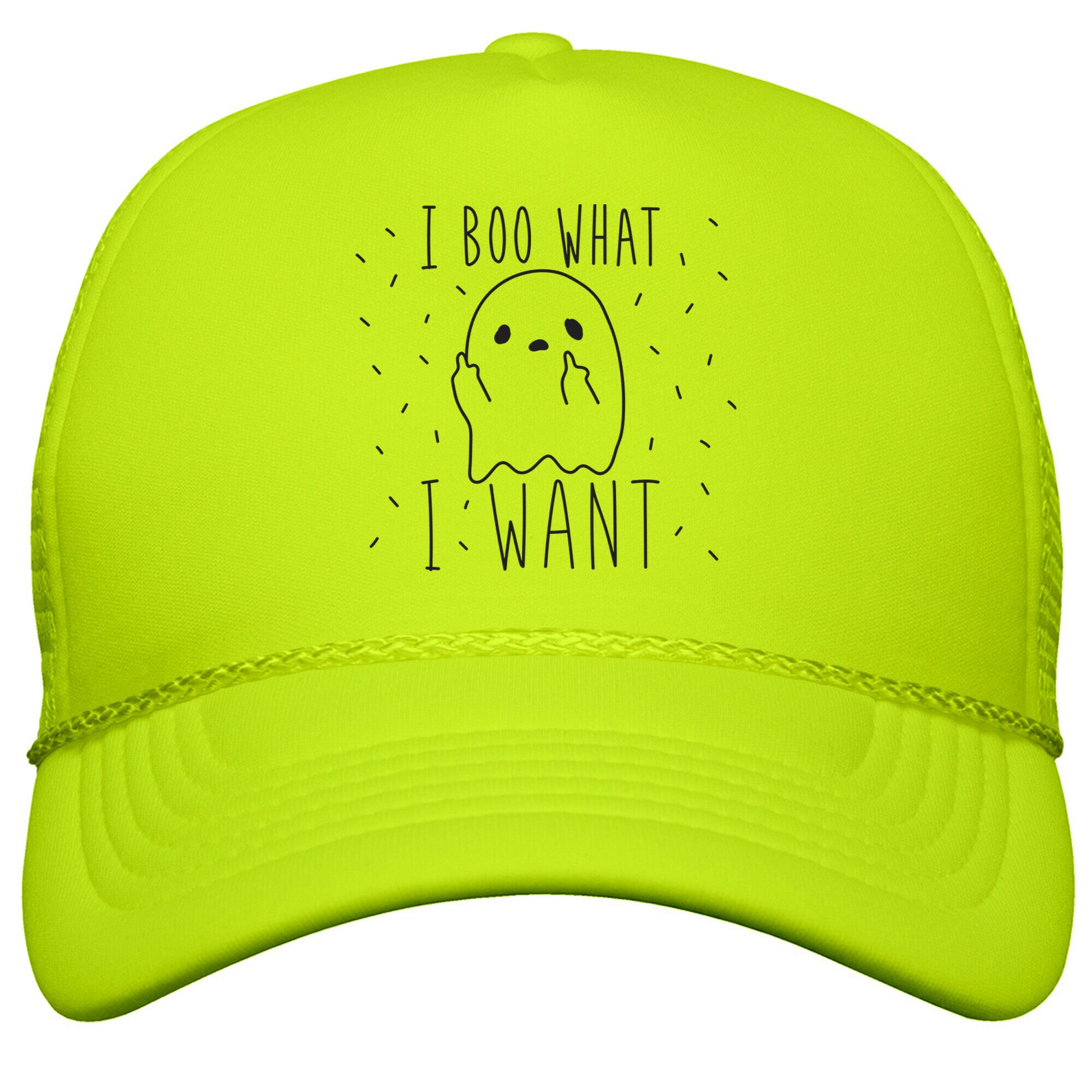 I Boo What I Want Snapback Trucker Hat