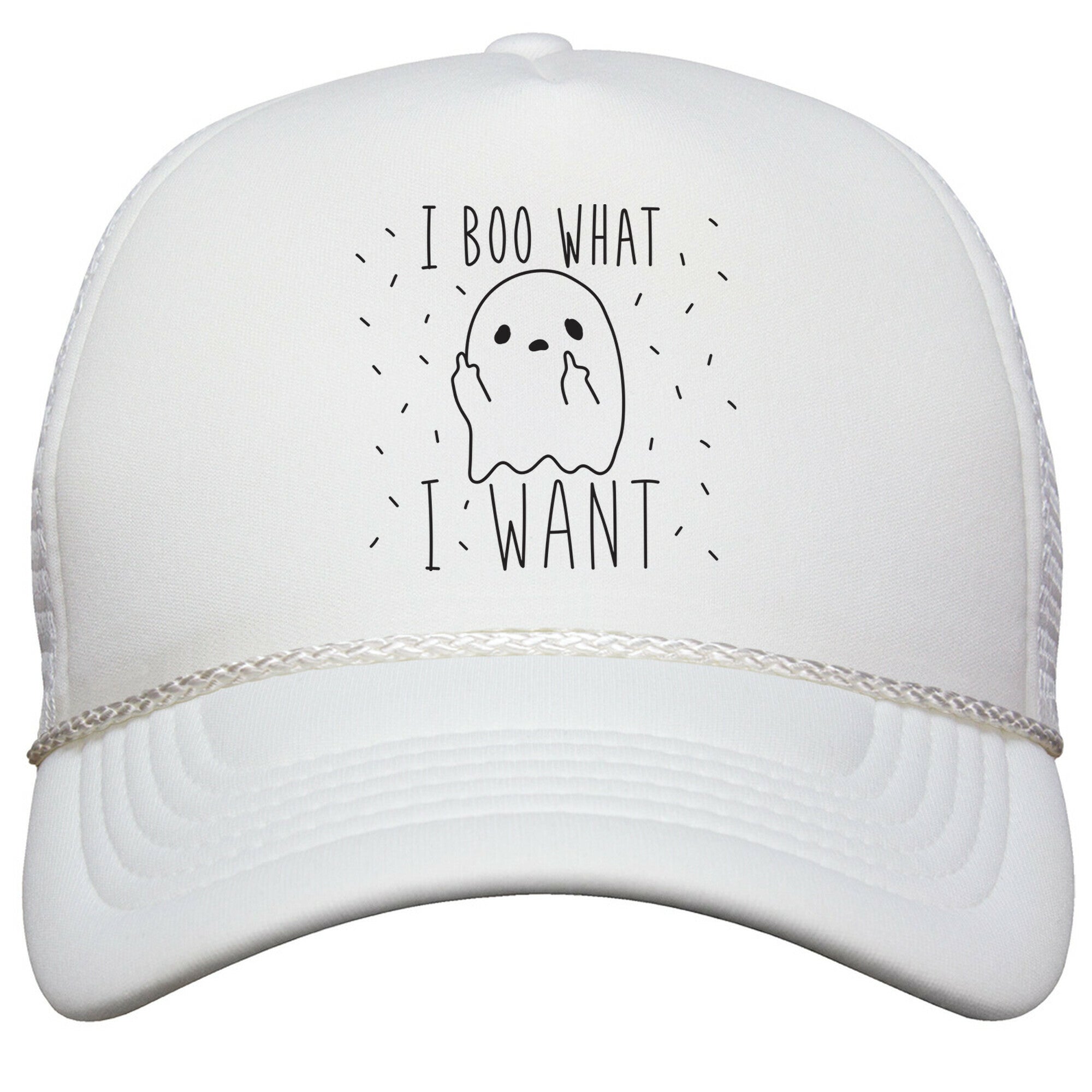 I Boo What I Want Snapback Trucker Hat