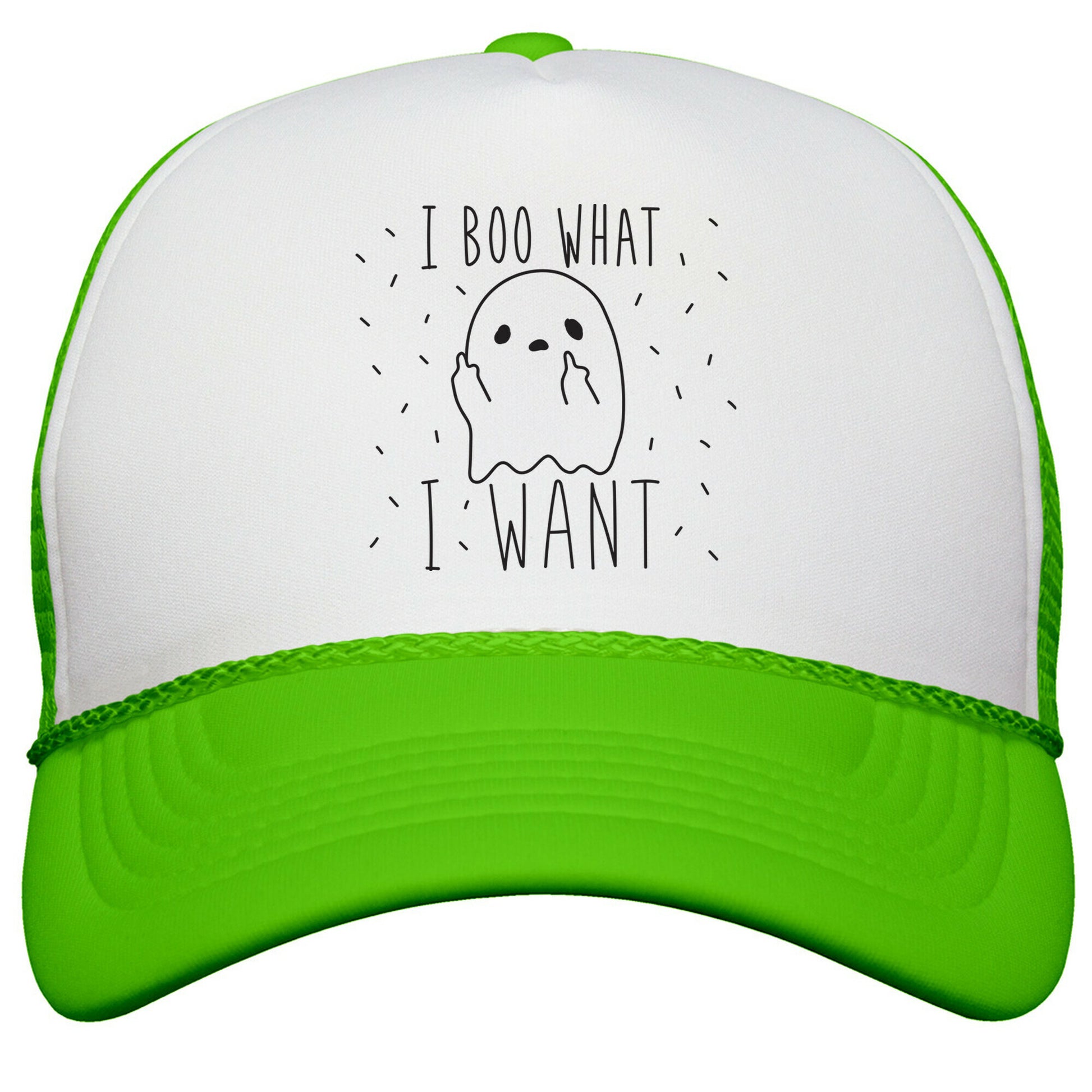 I Boo What I Want Snapback Trucker Hat