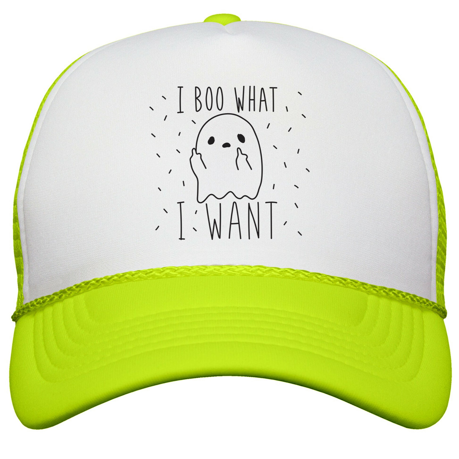 I Boo What I Want Snapback Trucker Hat