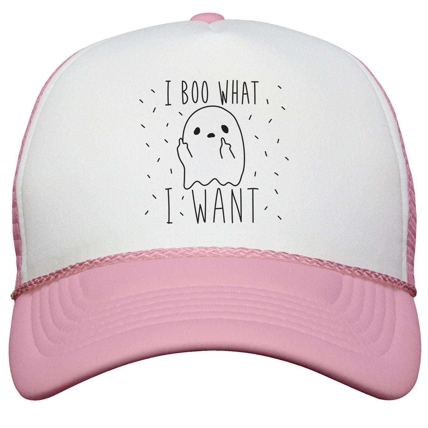 I Boo What I Want Snapback Trucker Hat