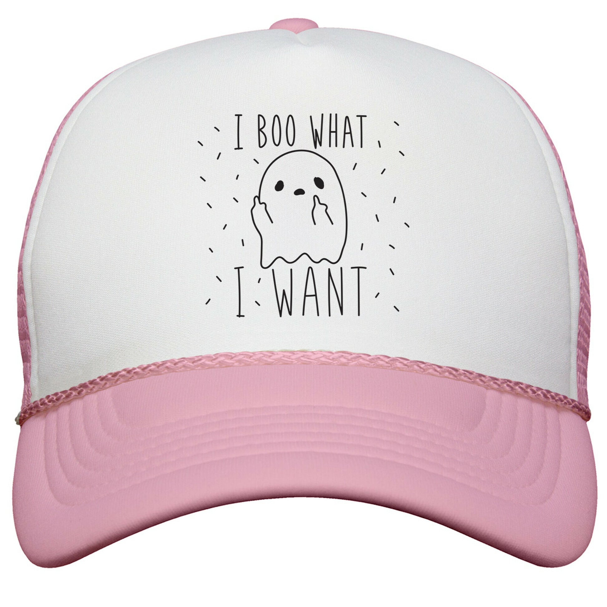I Boo What I Want Snapback Trucker Hat