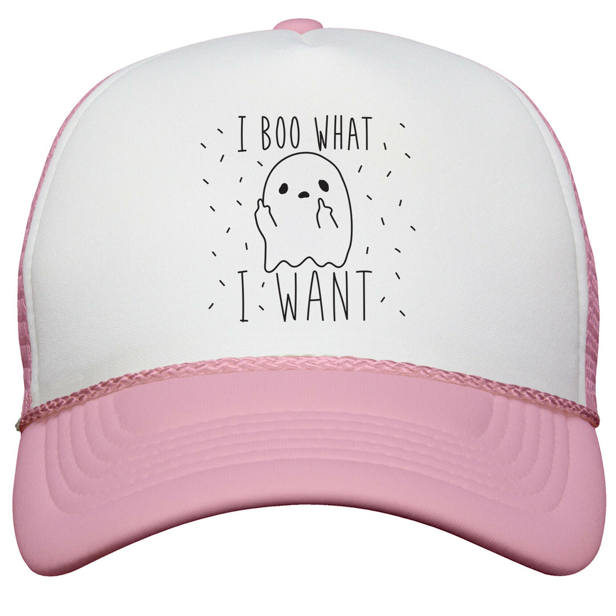 I Boo What I Want Snapback Trucker Hat