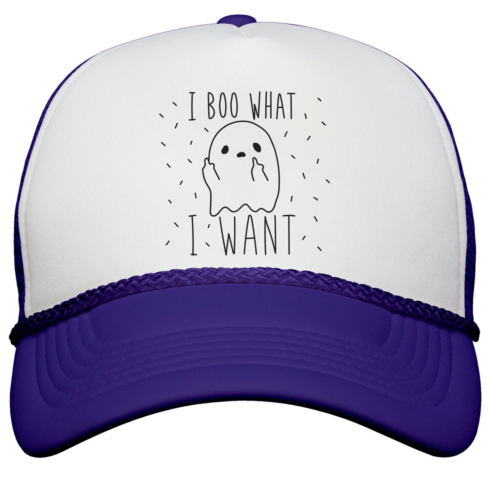 I Boo What I Want Snapback Trucker Hat