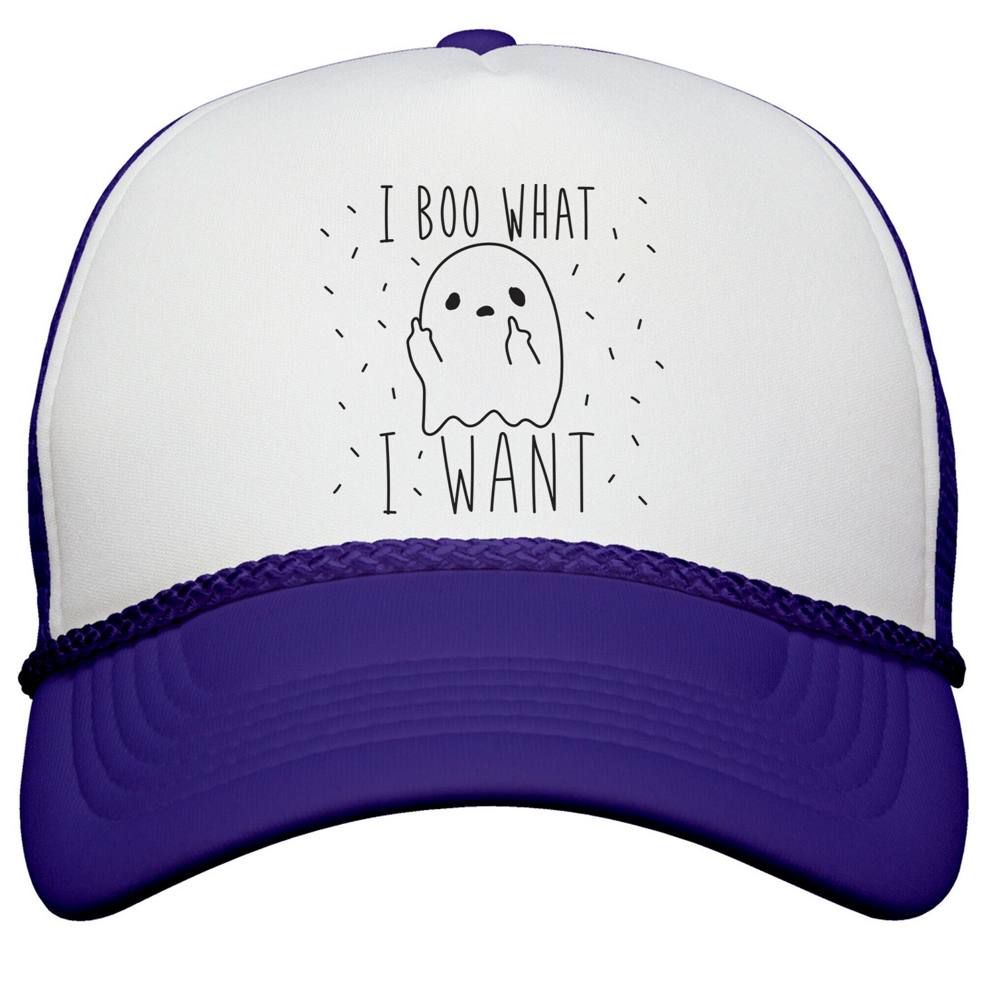 I Boo What I Want Snapback Trucker Hat