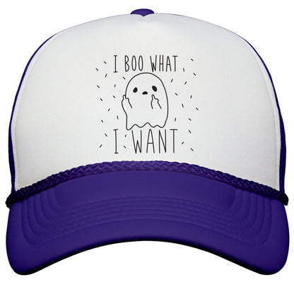I Boo What I Want Snapback Trucker Hat