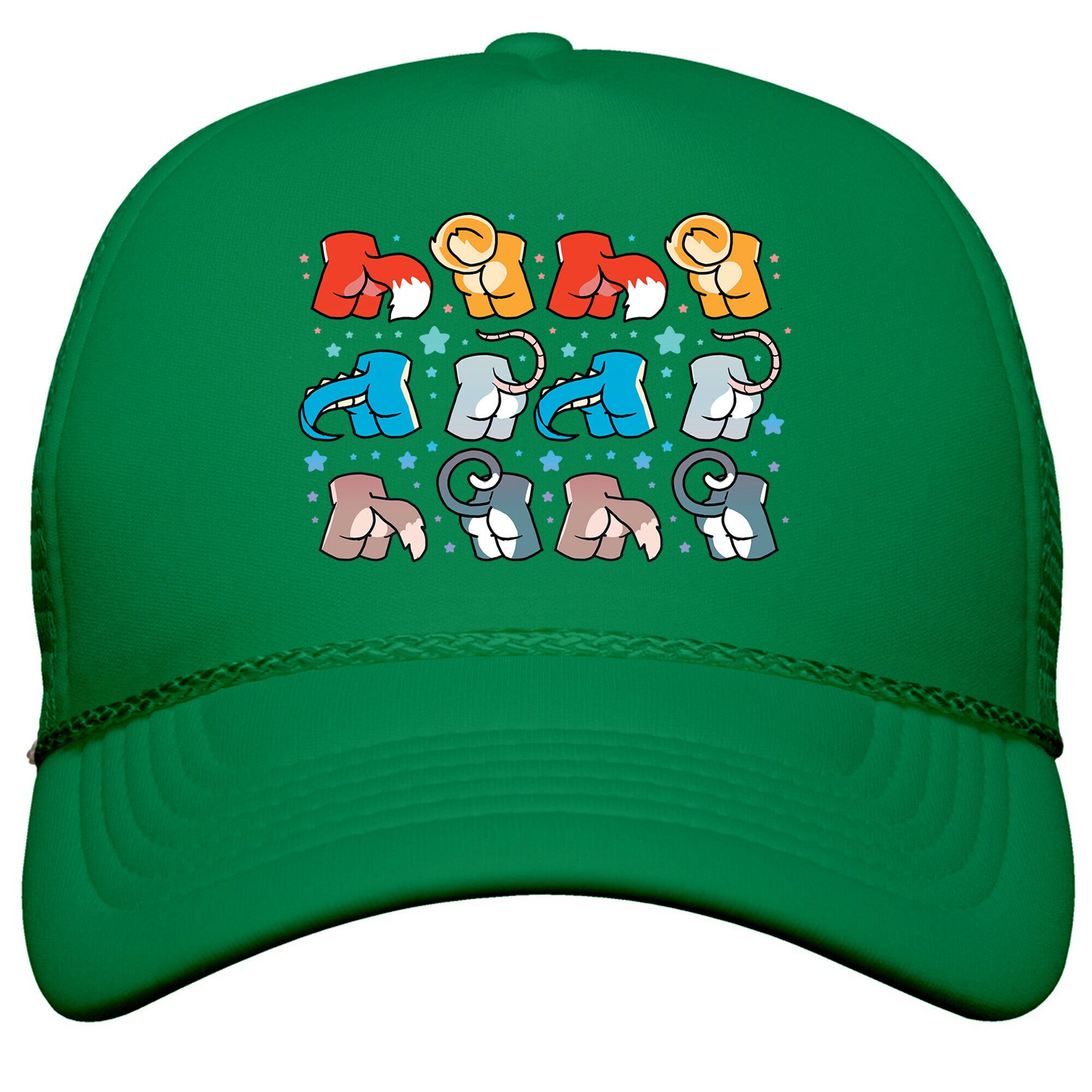 Assorted Furry Butts Snapback Trucker Hat