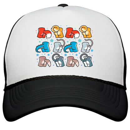 Assorted Furry Butts Snapback Trucker Hat