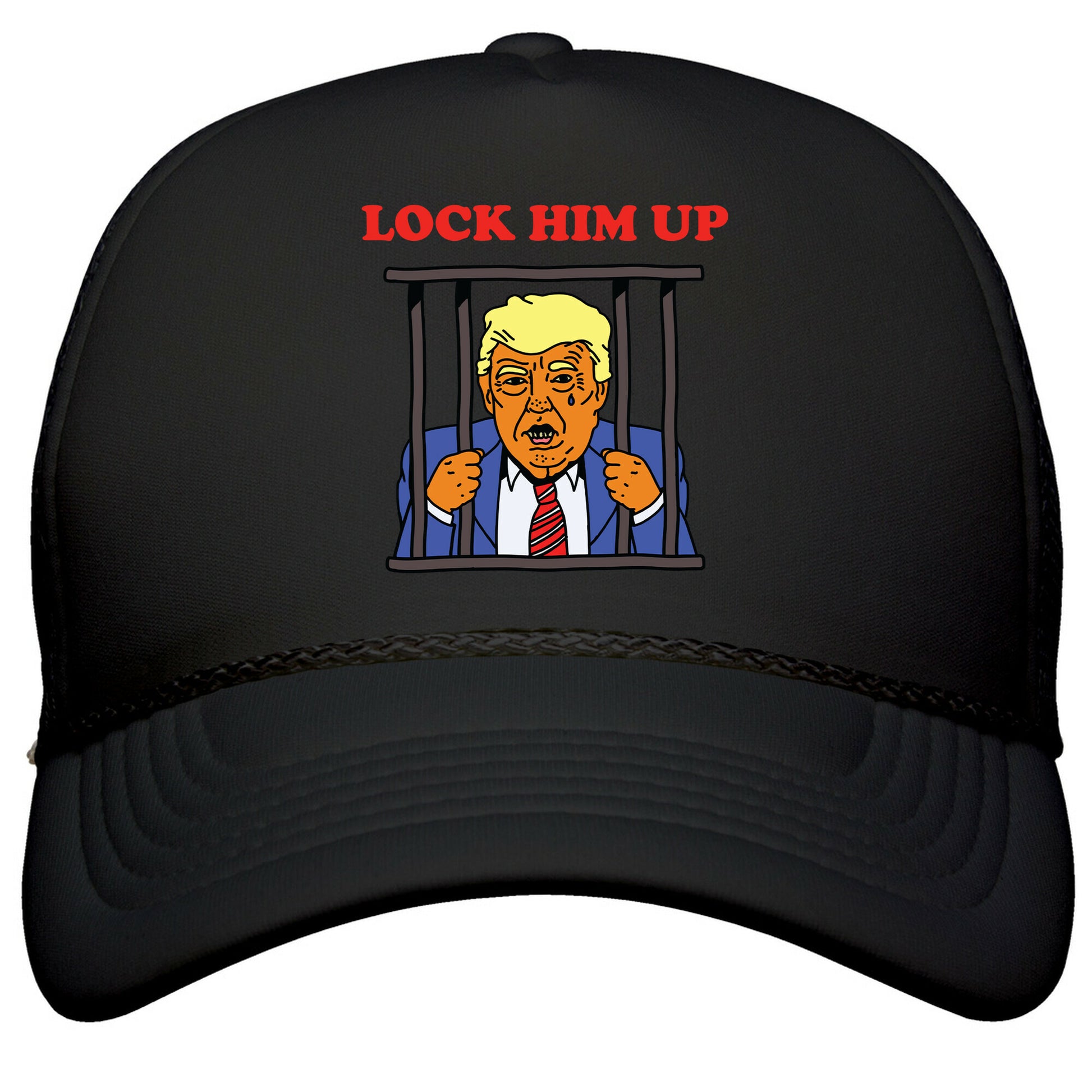 Lock Him Up Snapback Trucker Hat