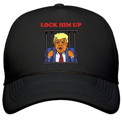 Lock Him Up Snapback Trucker Hat