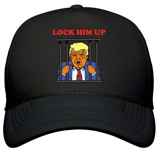Lock Him Up Snapback Trucker Hat