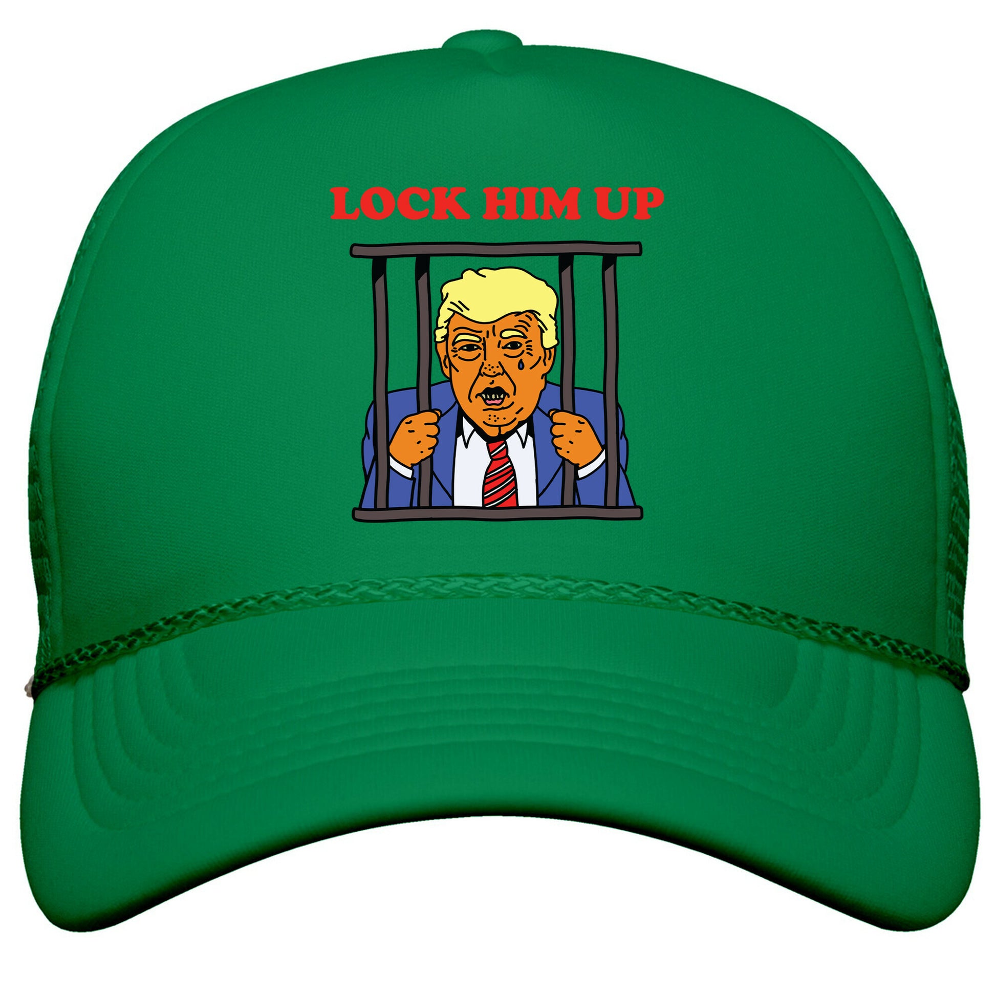 Lock Him Up Snapback Trucker Hat