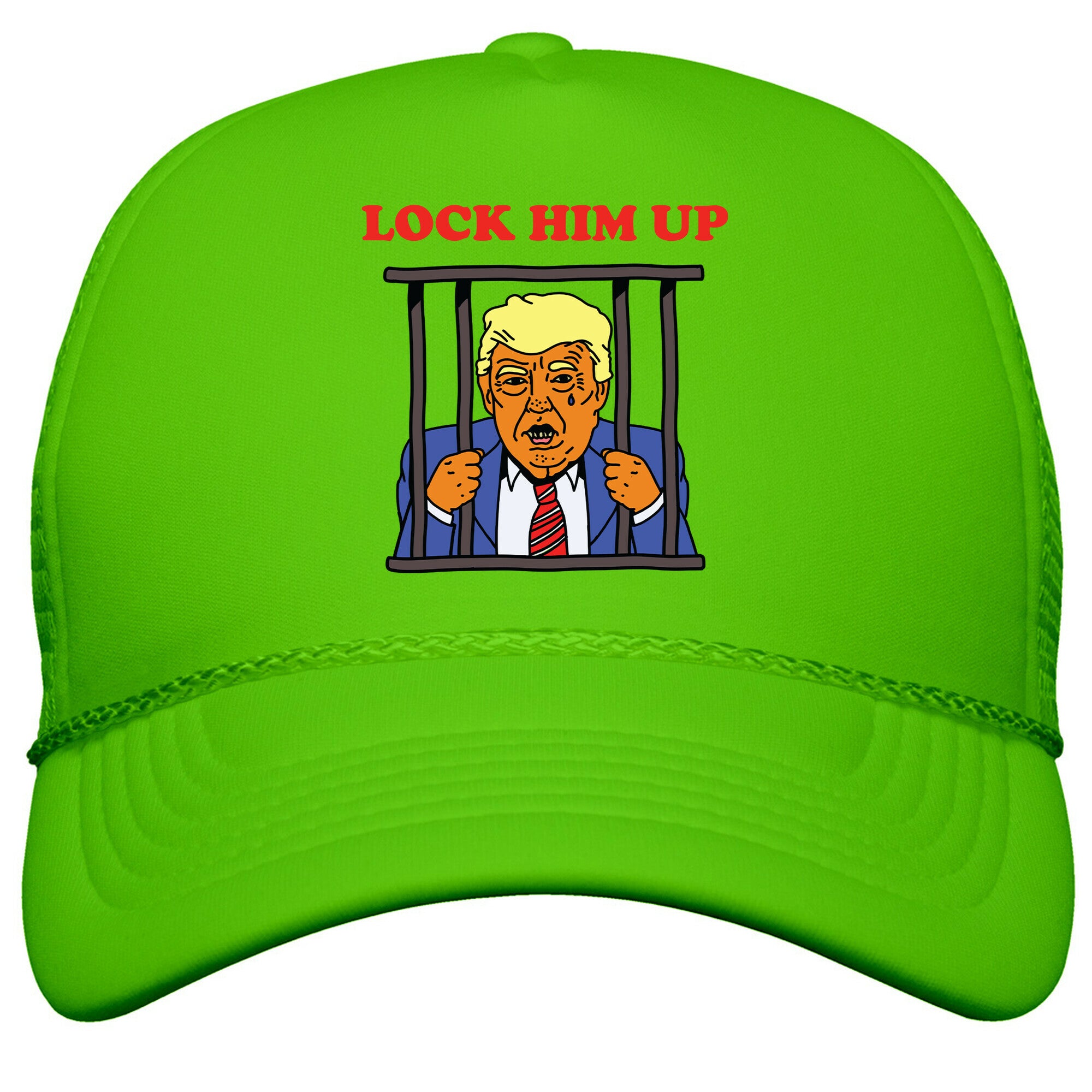 Lock Him Up Snapback Trucker Hat