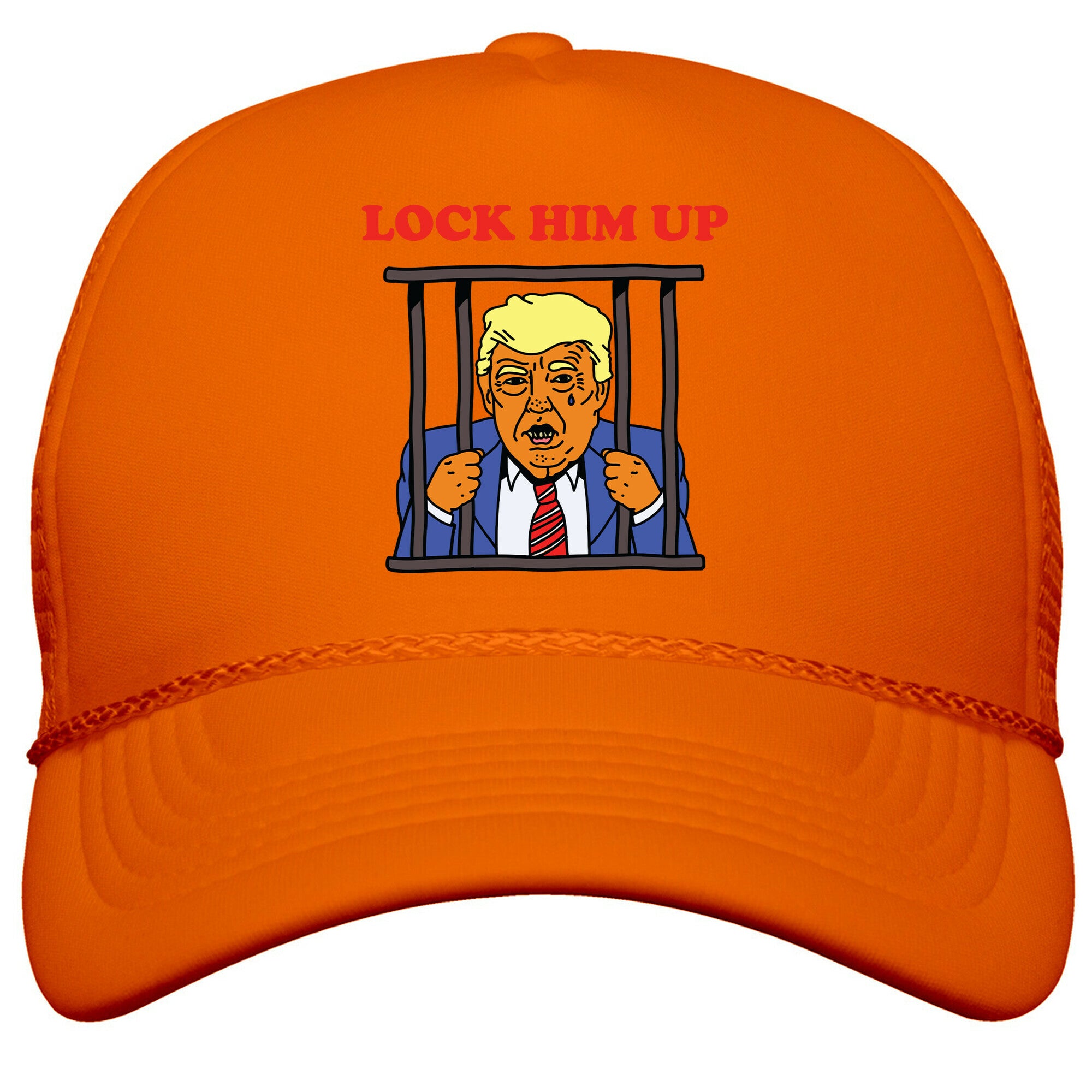 Lock Him Up Snapback Trucker Hat